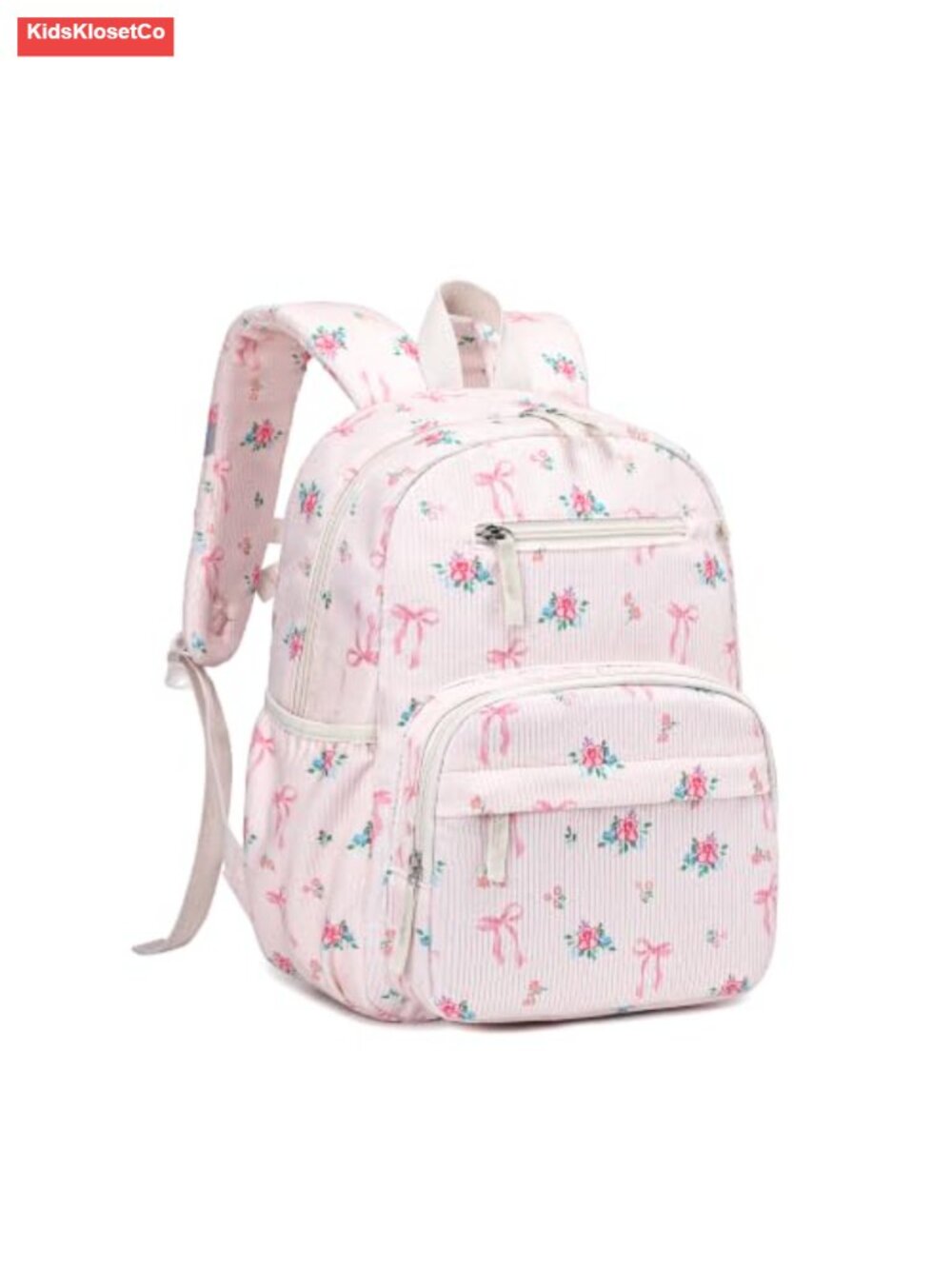 Toddler Mini Backpack for Kids Ages 2-3, Corduroy Preschool Daycare Bag